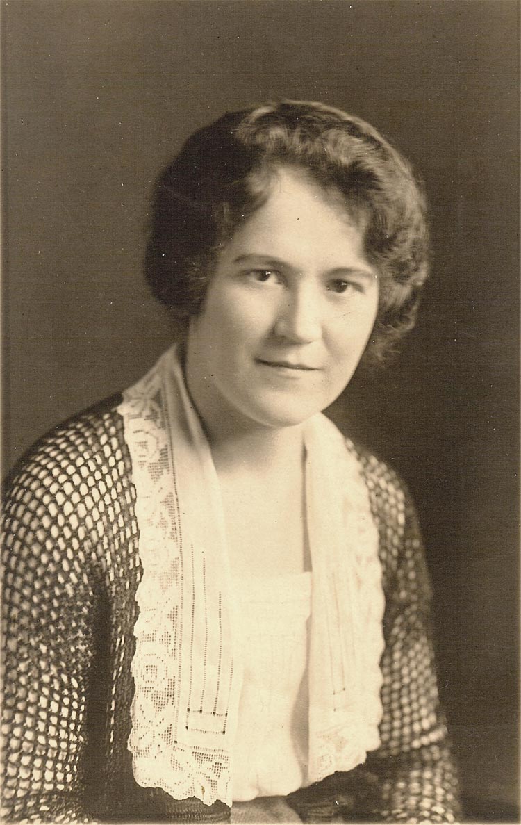 Myra Imogen Mead Cope graduation photo from medical school