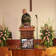 Our building is available for funerals for people who have a deep connection to Highlandlake and Mead.