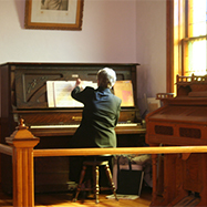 The Piano was donated in 1921 and the organ is original to the church. It was purchased in 1896.