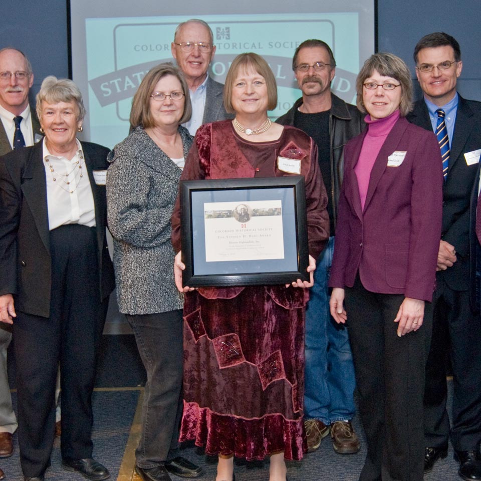 Stephen Hart Award official photo.